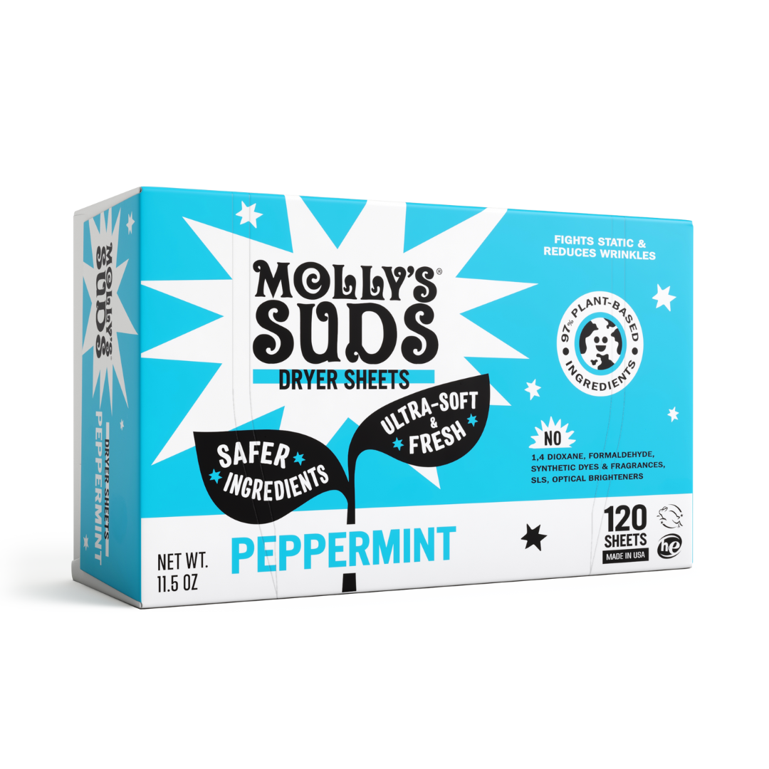 Plant-Based Fabric Softener Dryer Sheets